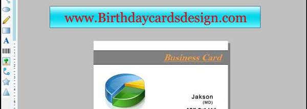 Business Card Design Tool screenshot
