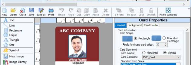 Business Card Designing Software screenshot
