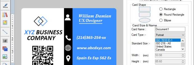 Business Cards Maker Software screenshot