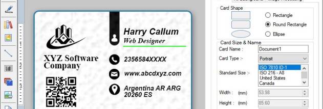 Business Card Maker screenshot