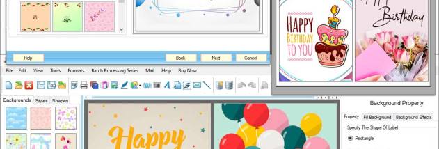 Business Card Maker Software screenshot