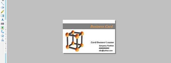 Business Card Print screenshot