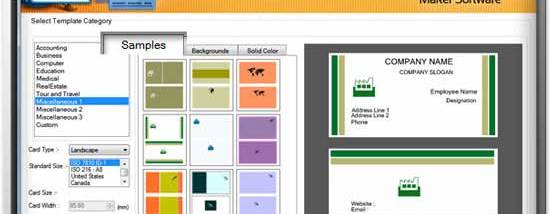 Business Cards Creator screenshot