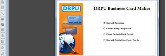 Business Cards Designer Software screenshot