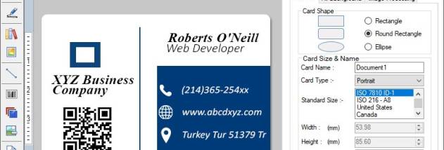 Business Cards Maker Program screenshot