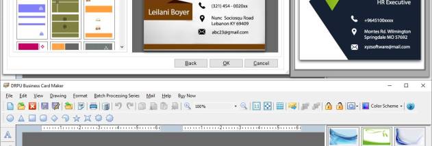 Business Cards Maker screenshot