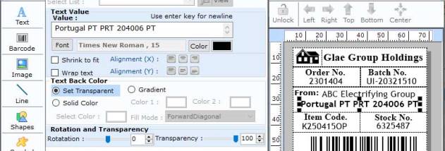 Buy Stacked Barcode Maker Tool screenshot