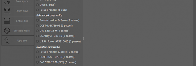 ByebyeData Eraser Pro for Home Edition screenshot