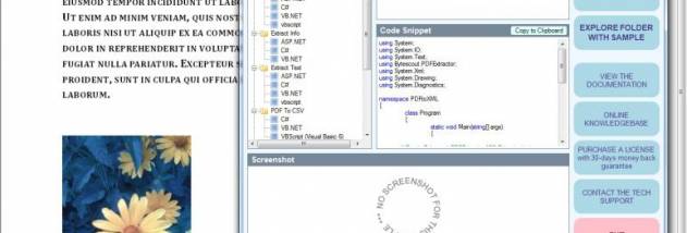 ByteScout PDF Extractor SDK screenshot