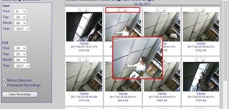 C-MOR Security Surveillance VM Software screenshot
