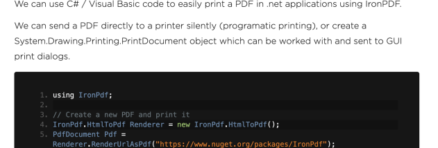 C# Print PDF screenshot