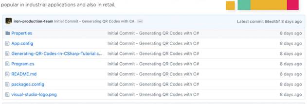 C# QR Code Generator screenshot