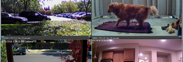 CameraFTP Virtual Security System screenshot