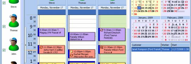 Car Wash Calendar screenshot