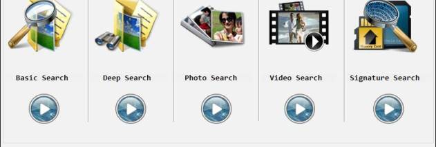 Memory Card Restore Software screenshot