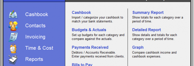 Cashbook Complete screenshot