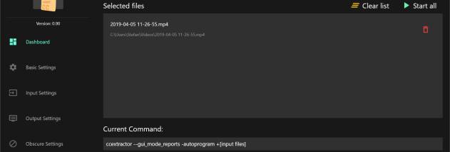 ccextractor screenshot