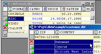 CDBF - DBF Viewer and Editor screenshot