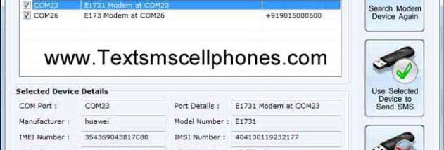 Cell Phones Text SMS screenshot