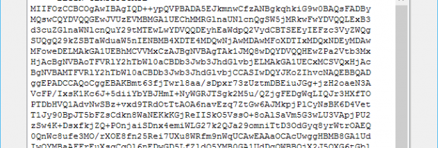 CertFromExe screenshot
