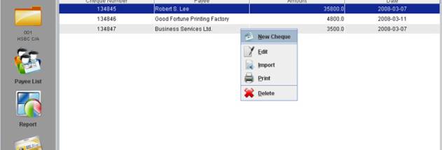 ChequePrinting.Net Software screenshot