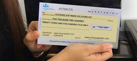 ChequePulse screenshot