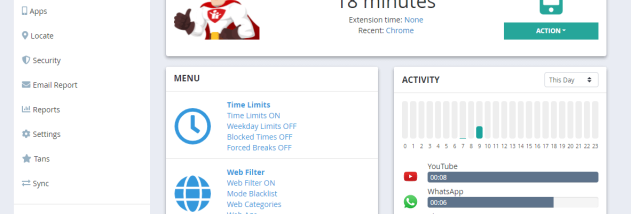 Child Control screenshot
