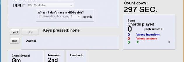 Chord Practice Buddy screenshot