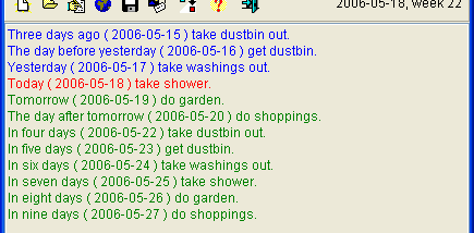Chris Kruidenier Reminder screenshot
