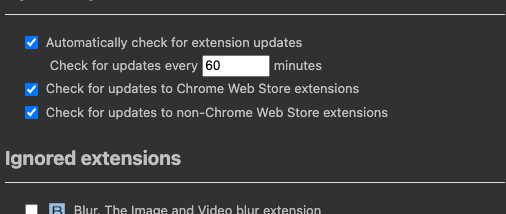 Chromium Web Store screenshot