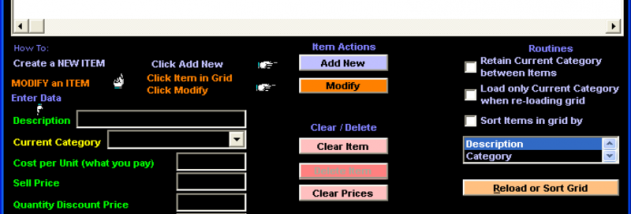 Citrus Inventory screenshot