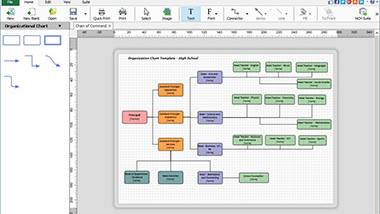 ClickCharts Software per Diagrammi di Flusso gratuito screenshot