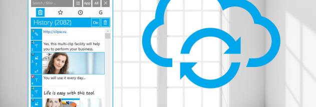 Clipà.Vu Clipboard Manager for Windows Desktop screenshot