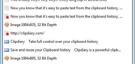 Clipdiary Free screenshot
