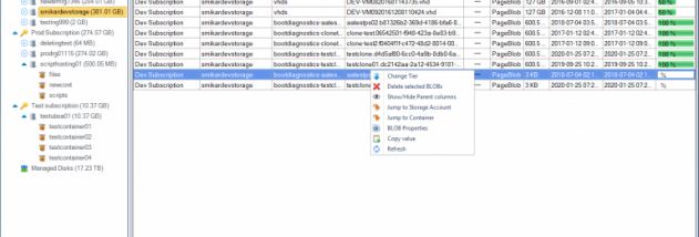 Cloud Storage Manager screenshot