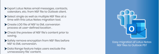 CM NSF to PST Converter screenshot