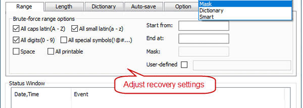Cocosenor Outlook Password Tuner screenshot