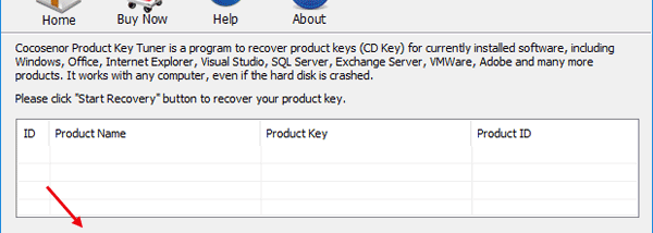 Cocosenor Product Key Tuner screenshot