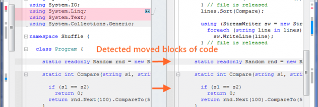 CodeCompare Pro screenshot