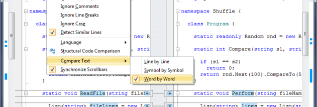CodeCompare screenshot