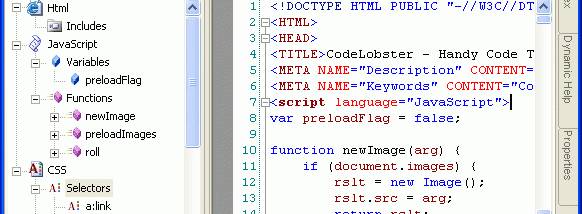 CodeLobster PHP Edition screenshot
