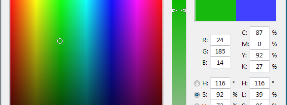 Colors screenshot