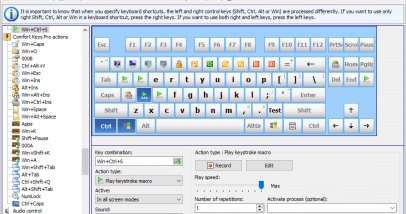 Comfort Keys Pro screenshot