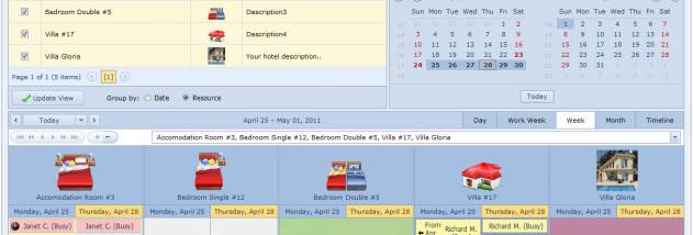 Comfy Hotel Reservation for Workgroup screenshot