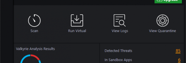Comodo Cloud Antivirus screenshot