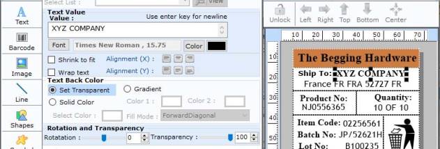 Components Tracker Software screenshot
