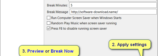 Computer Screen Saver screenshot