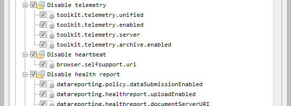 ConfigFox screenshot