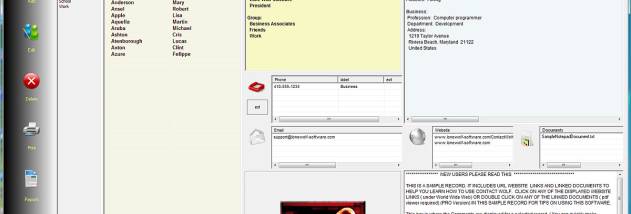 Contact Wolf screenshot