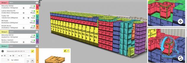 Container Loading Calculator screenshot